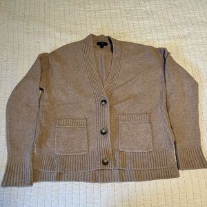 J Crew Button-Front Cardigan Sweater